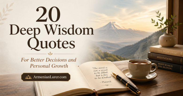 20 Deep Wisdom Quotes